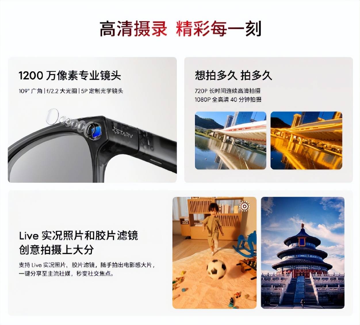 Snap：全天佩戴无负担智能眼镜新选择电子pg游戏魅族AI拍摄眼镜StarV(图2)