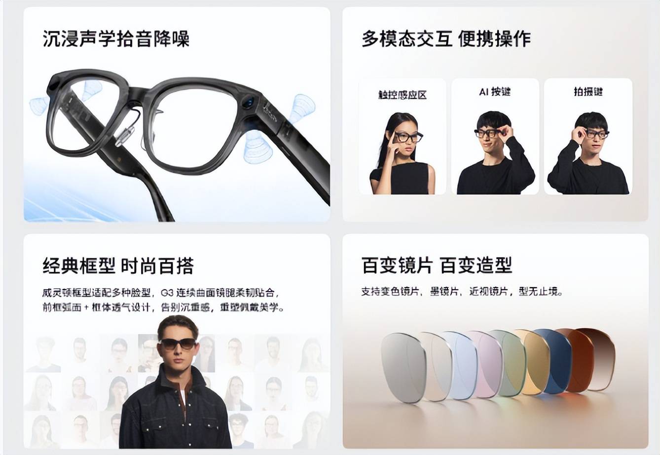 Snap：全天佩戴无负担智能眼镜新选择电子pg游戏魅族AI拍摄眼镜StarV(图3)